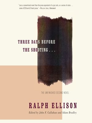 cover image of Three Days Before the Shooting . . .